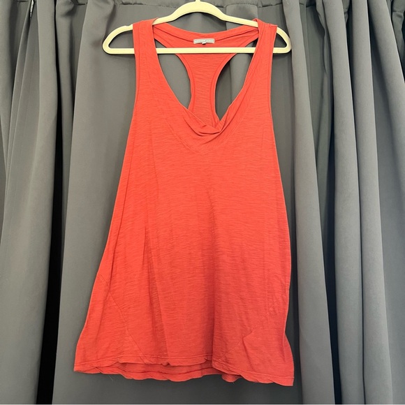 James Perse Tops - James Perse Burnt Orange Racerback Tank—Size 4/XL